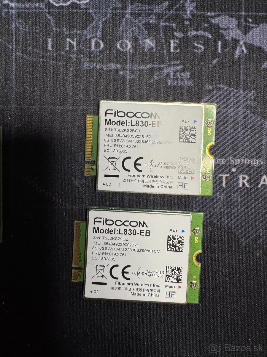Fibocom L830-EB – LTE modem pre Lenovo ThinkPad