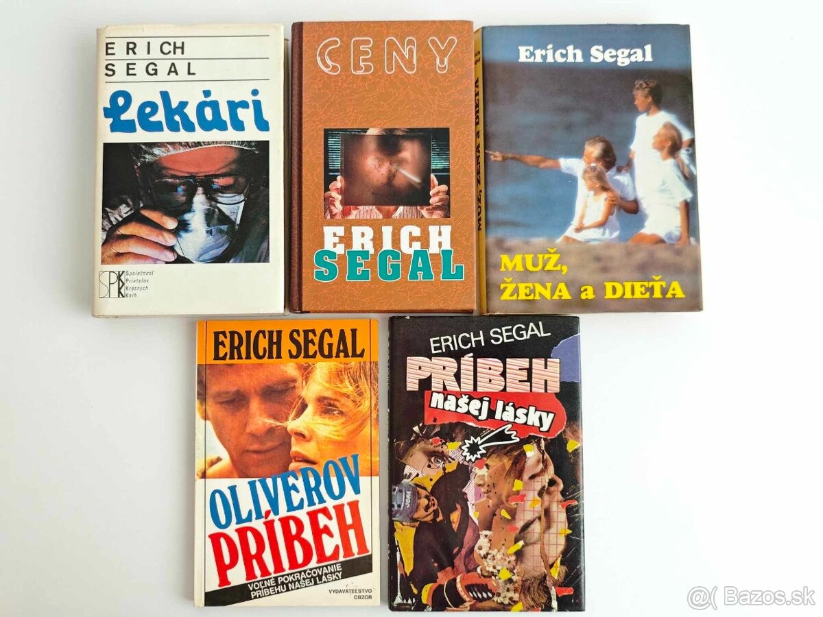 Erich Segal (5 kníh za 5€)