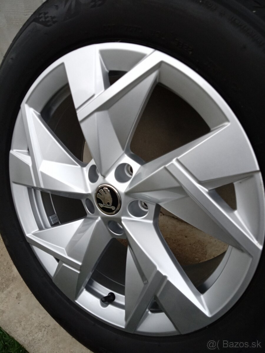 Škoda Kodiaq II 7,5Jx18 ...235/55 R18 orig. elektróny