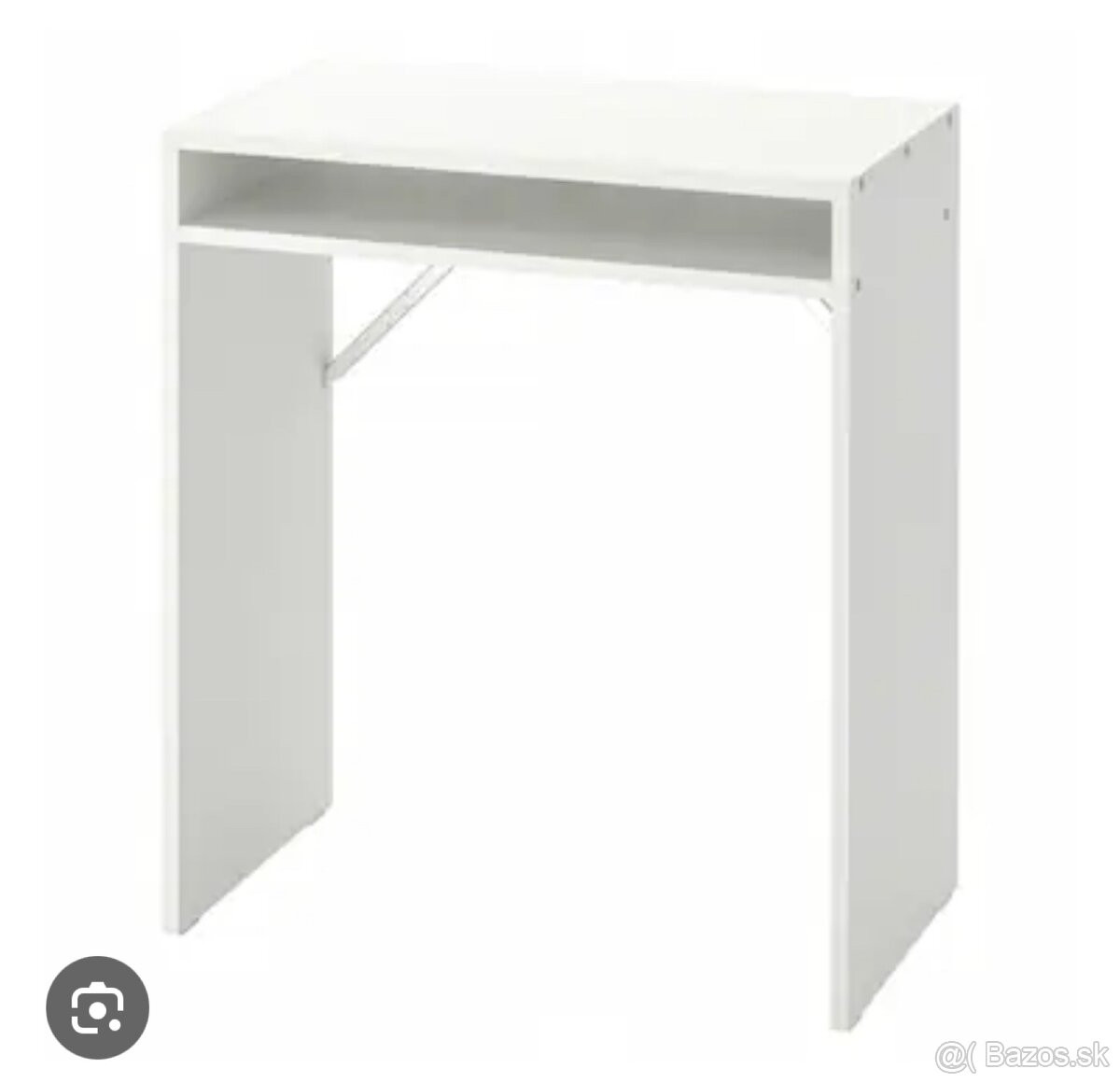 maly biely písací stolik ikea