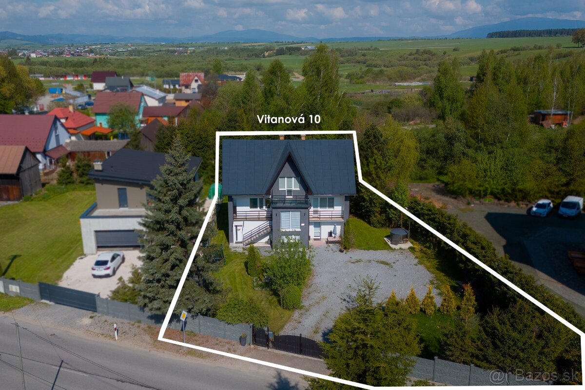 Rodinný dom vo Vitanovej vhodný na bývanie aj investíciu