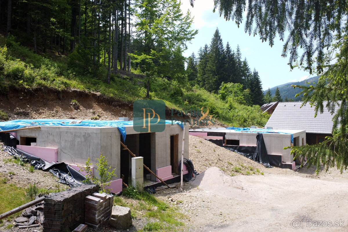 Predaj nadštandardná 4 izbová rekreačná chata, novostavba, g