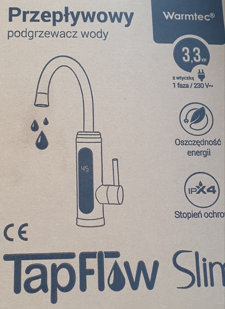 Elektrický prietokový ohrievač vody