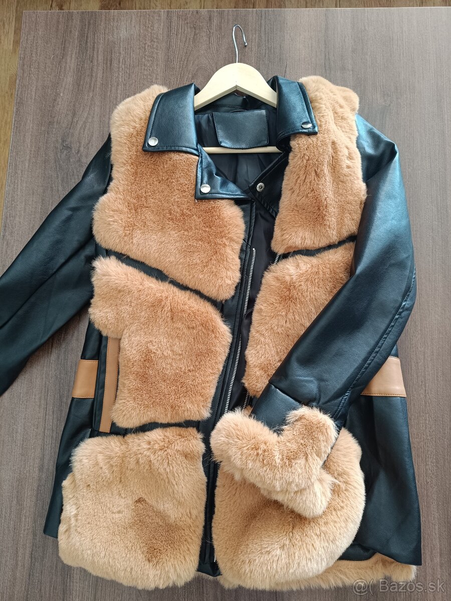 Koženková bunda - nová