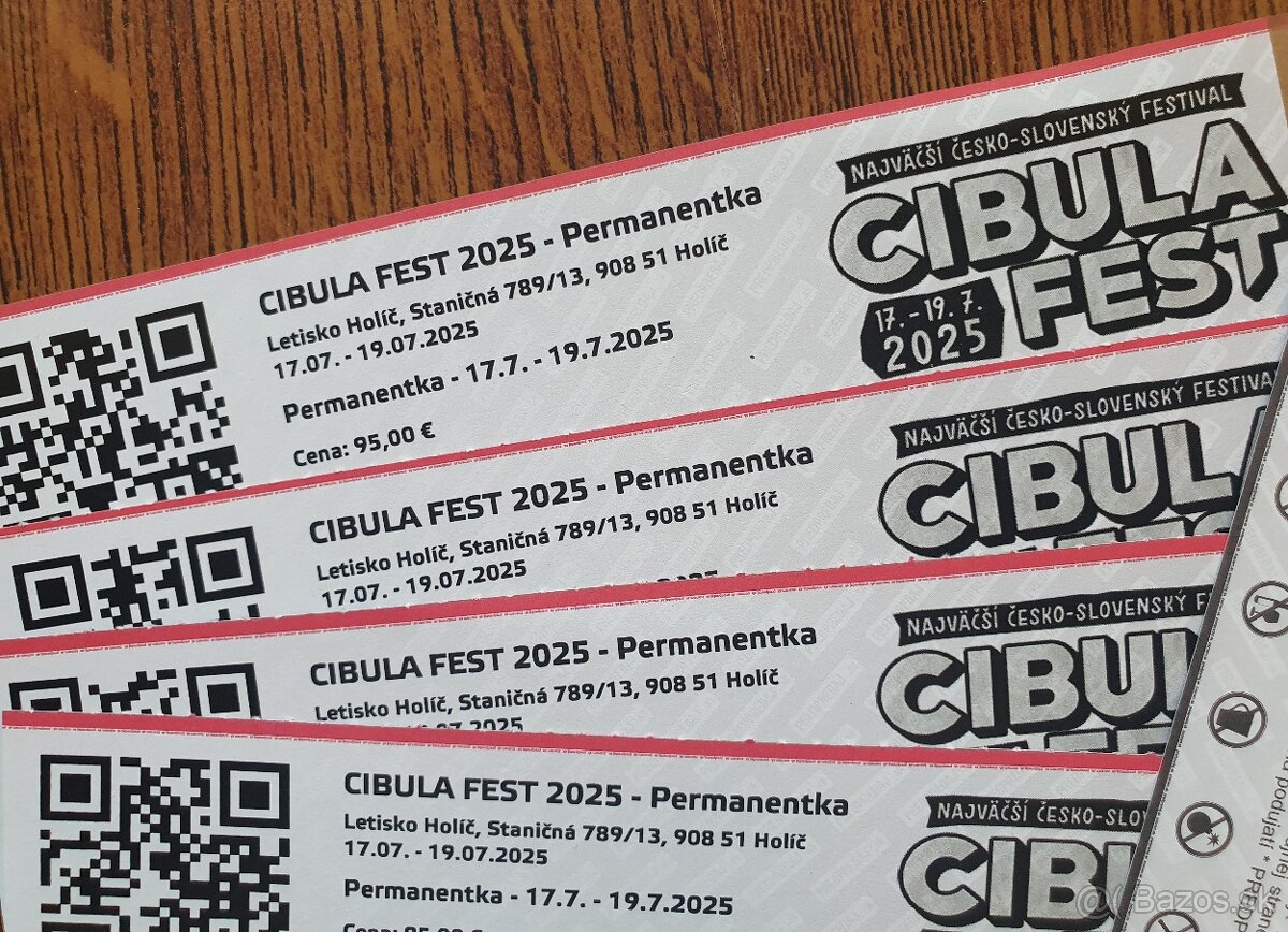 CIBULA FEST 17.7.-19.7. 2025 Holíč