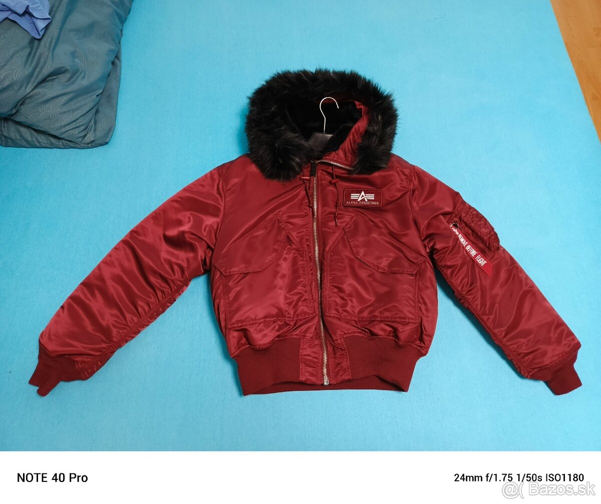 Predám novú bundu značky Alpha industries