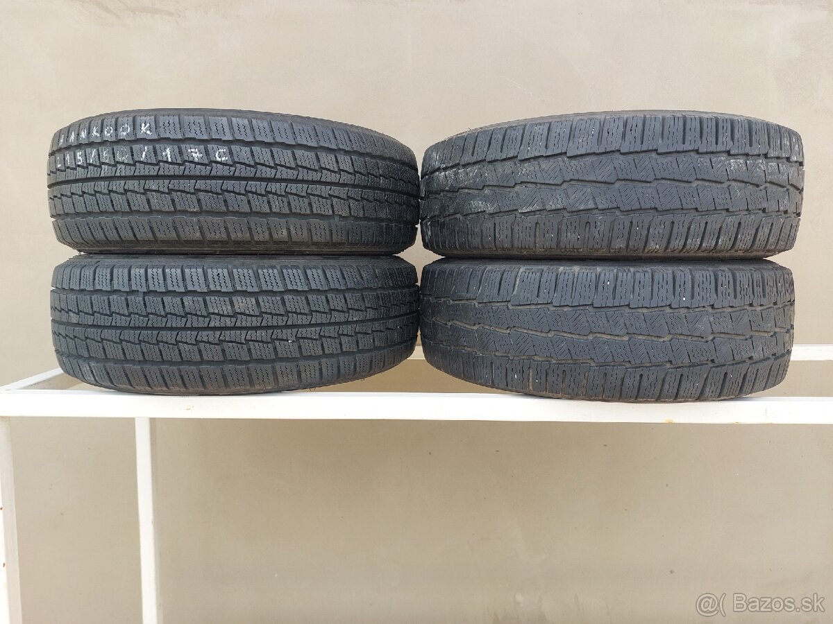 215/60R17C Zimné pneumatiky Hankook + Michelin