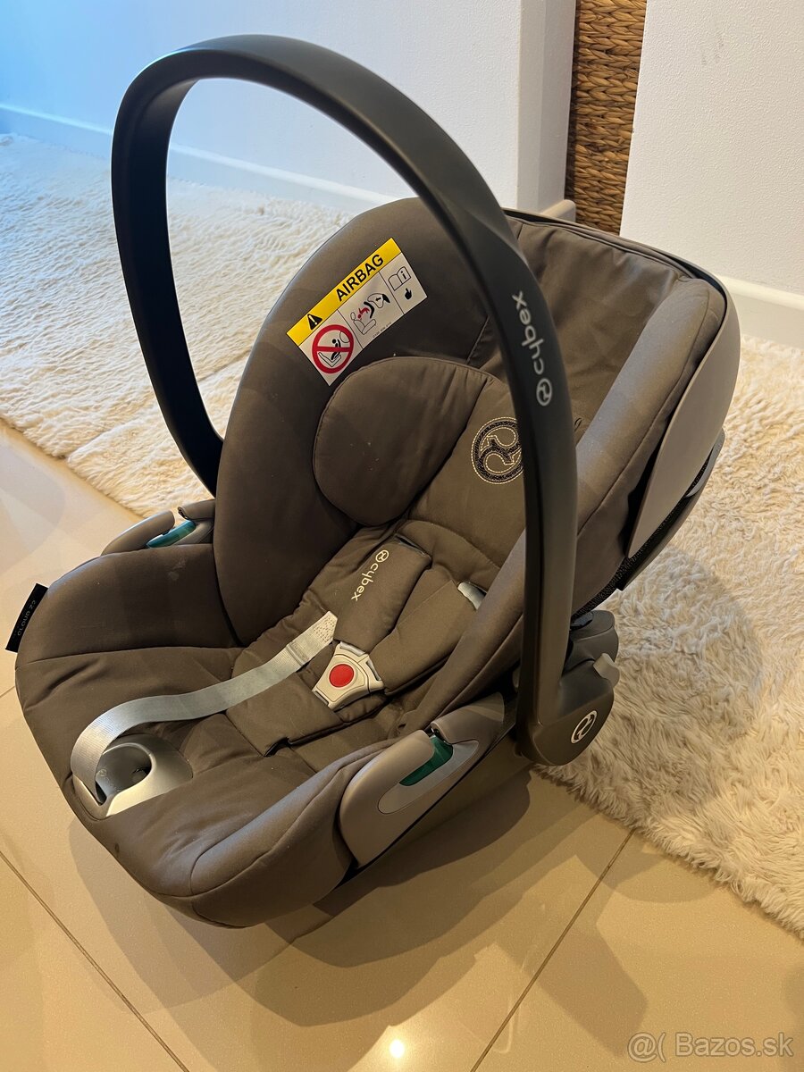 vajíčko Cybex cloud z2 i-size soho grey