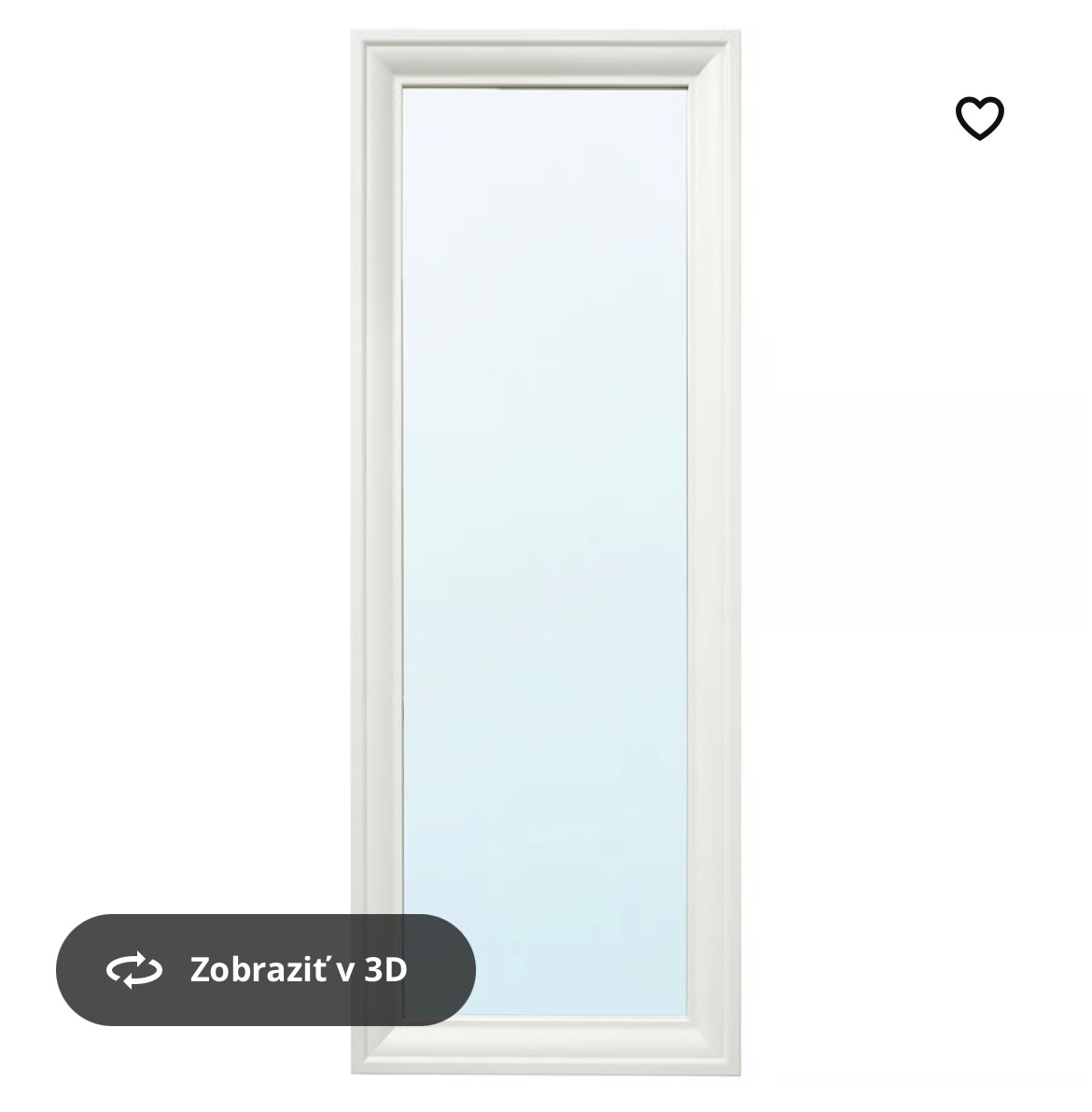 Zrkadlo malé z ikea