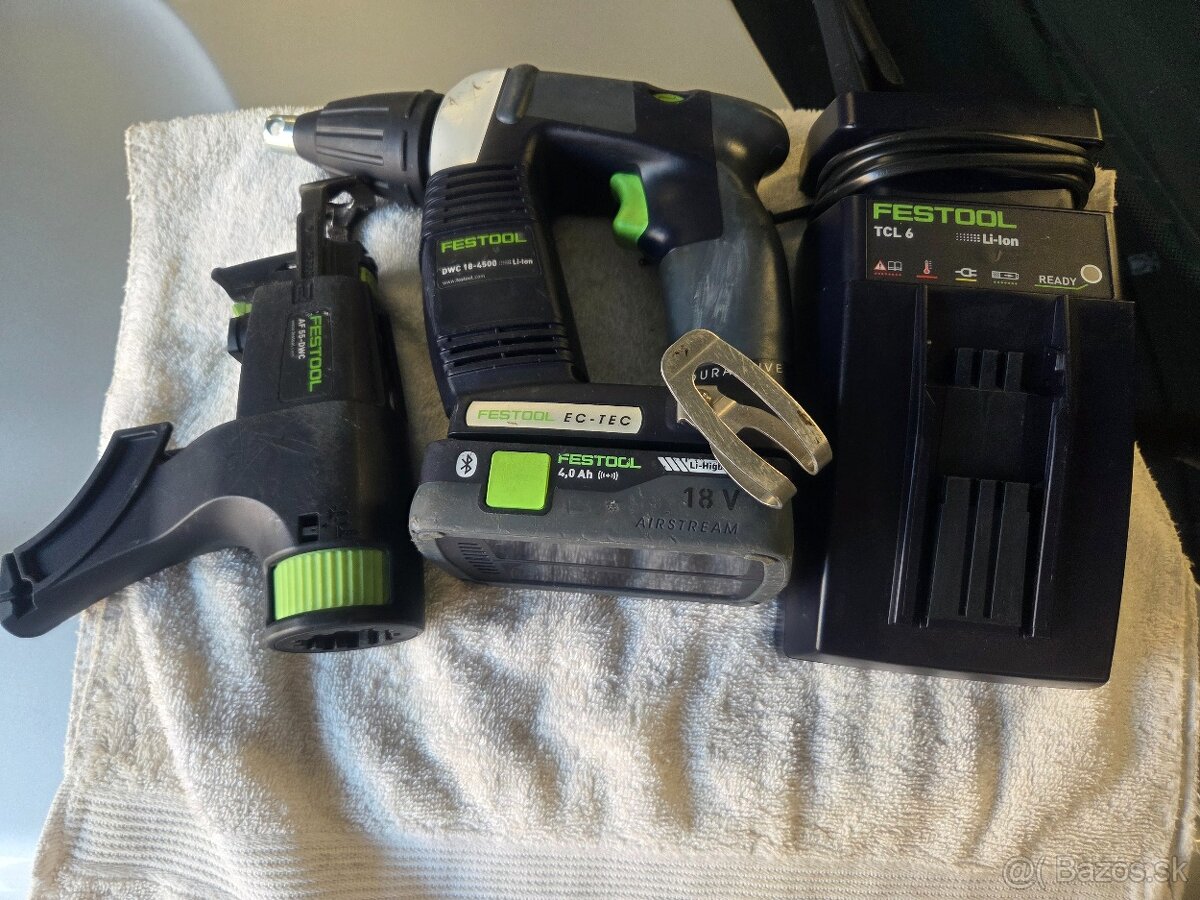 Festool aku skrutkovac na sadrokarton set