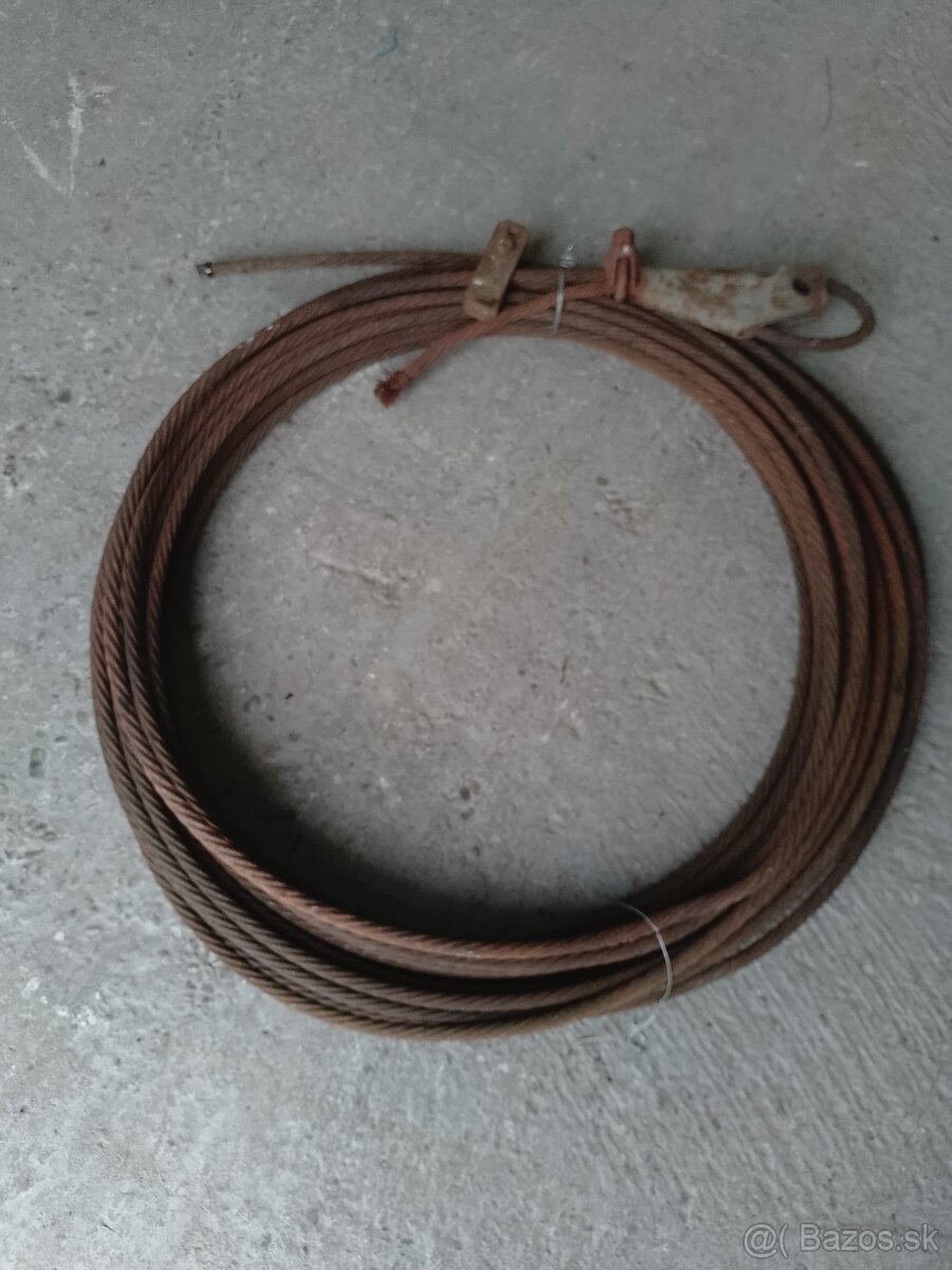 V3s,pv3s,malotraktor -lano 40m, průměr 11mm