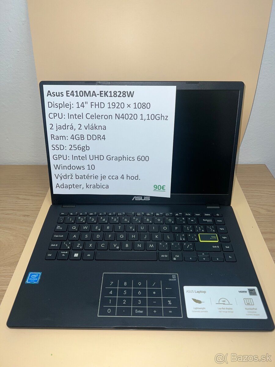 Notebook Asus E410MA-EK1828W