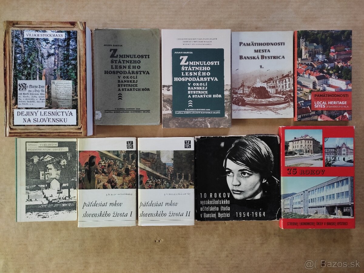 Knihy Banská Bystrica a okolie 2.