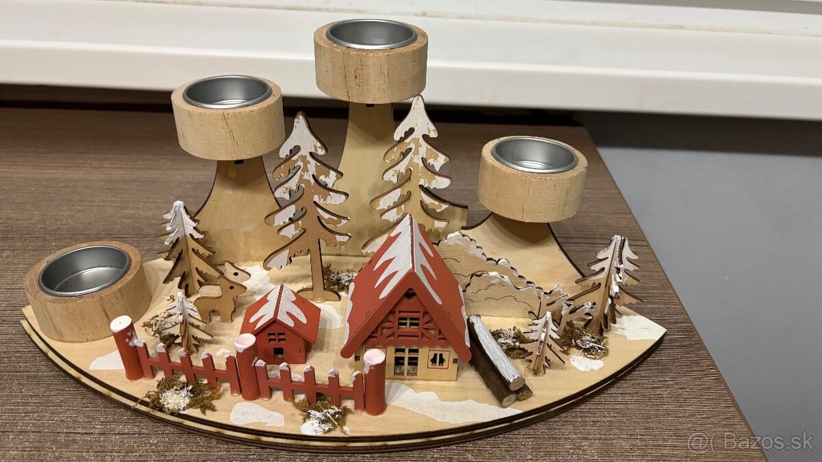 Adventny veniec, stojan