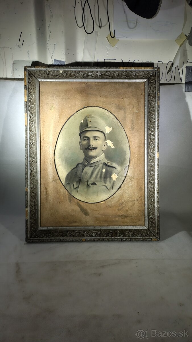 Portrét vojaka rakúsko uhorskej armády