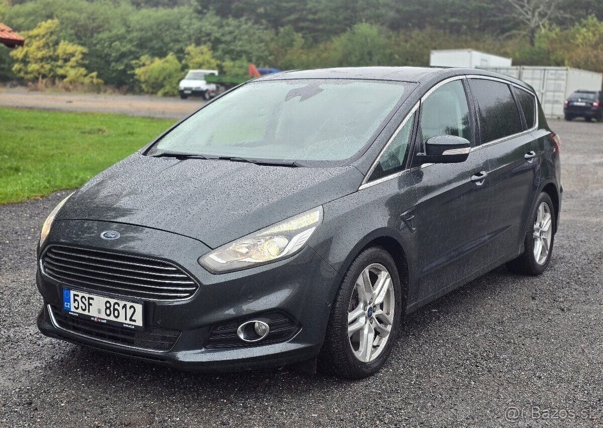 Ford S-Max 2.0 TDCi – 110 kW, 06/2016, výborný stav ✅