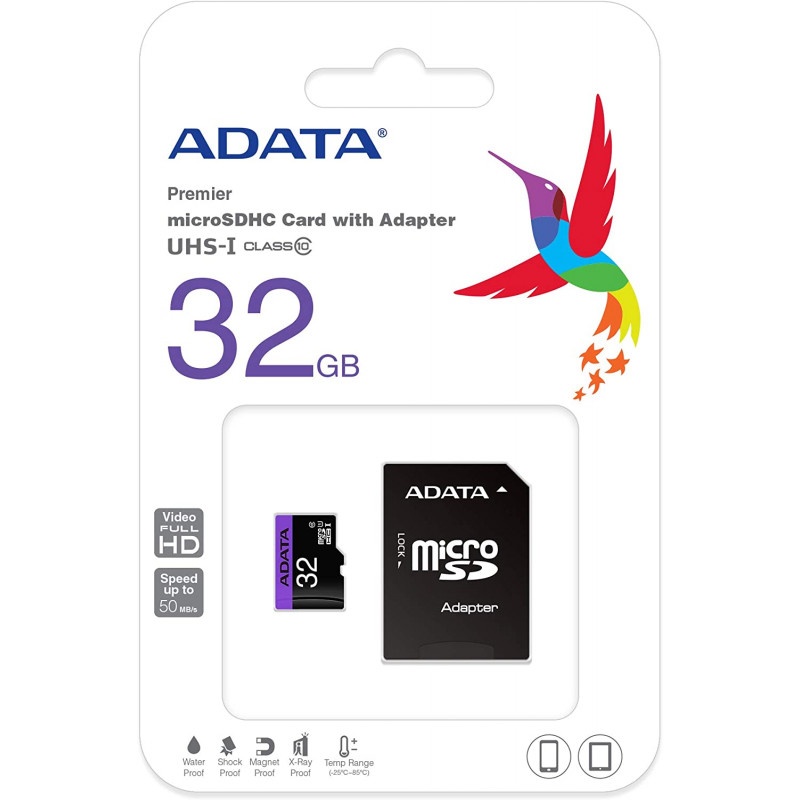 ADATA 32GB Micro SDHC Premier Class – NOVÁ