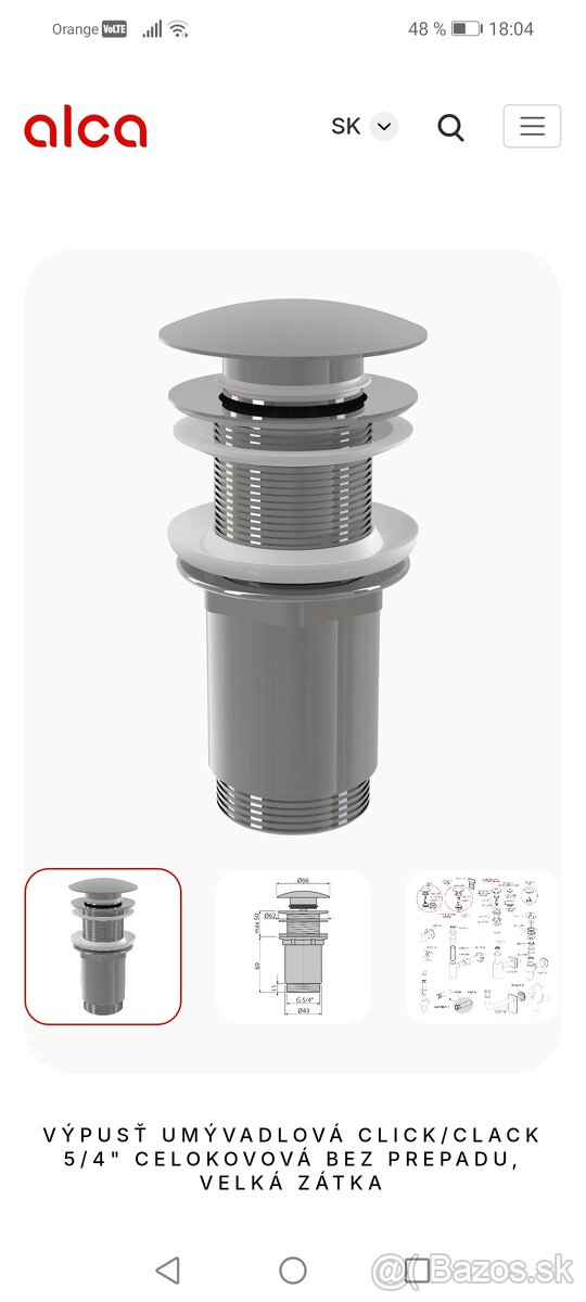 Click clack alcaplast A395