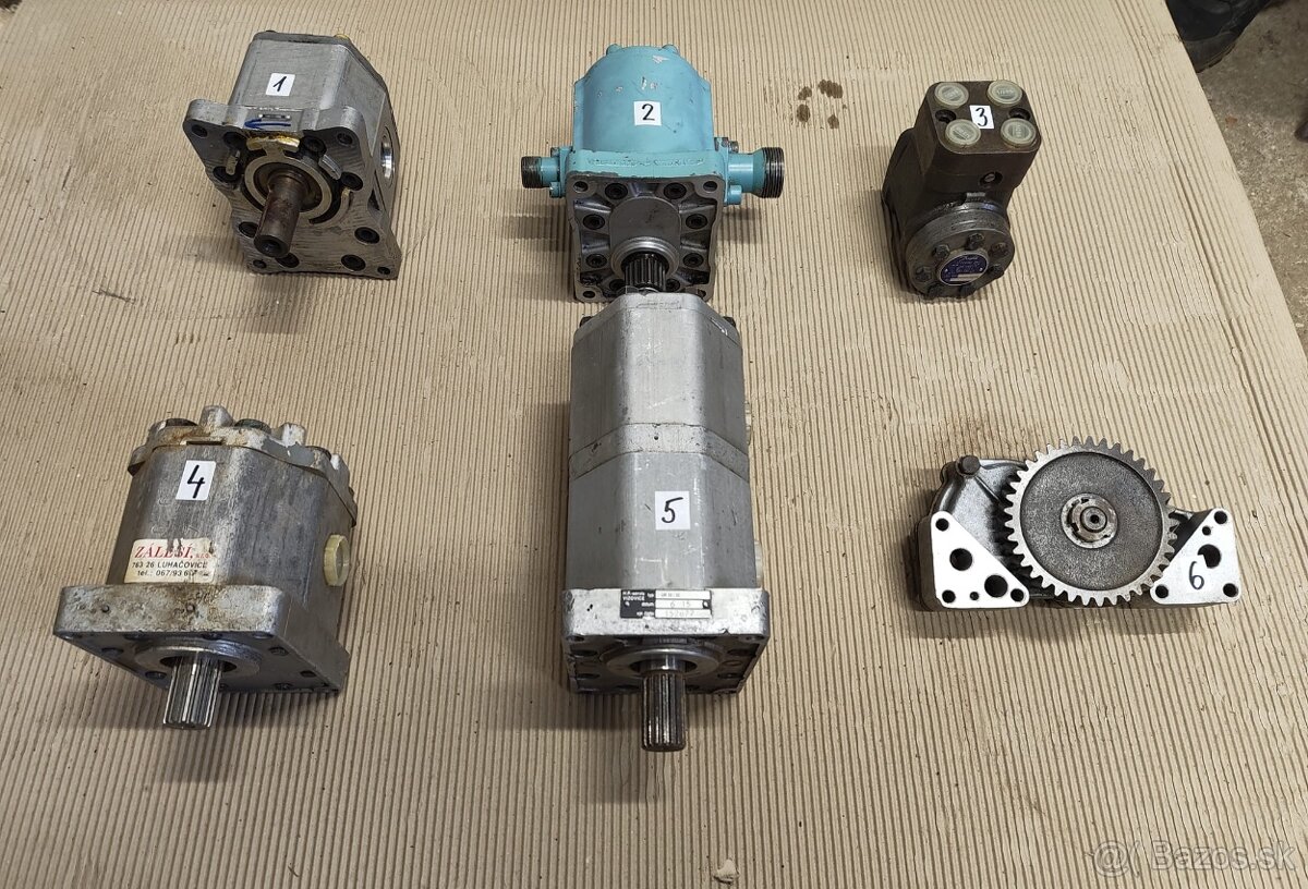 Predám hydraulické čerpadlá