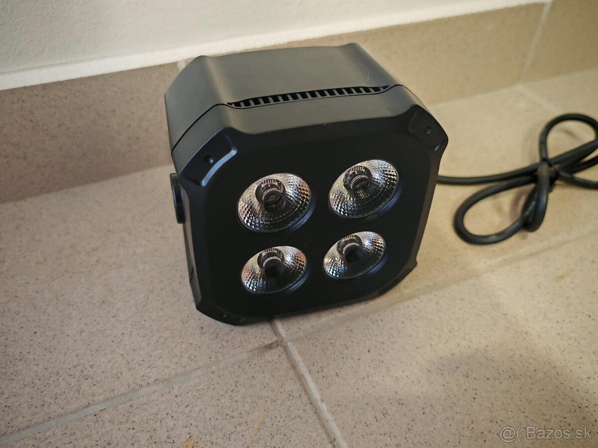LED PAR Light 4x12W RGBW 4v1