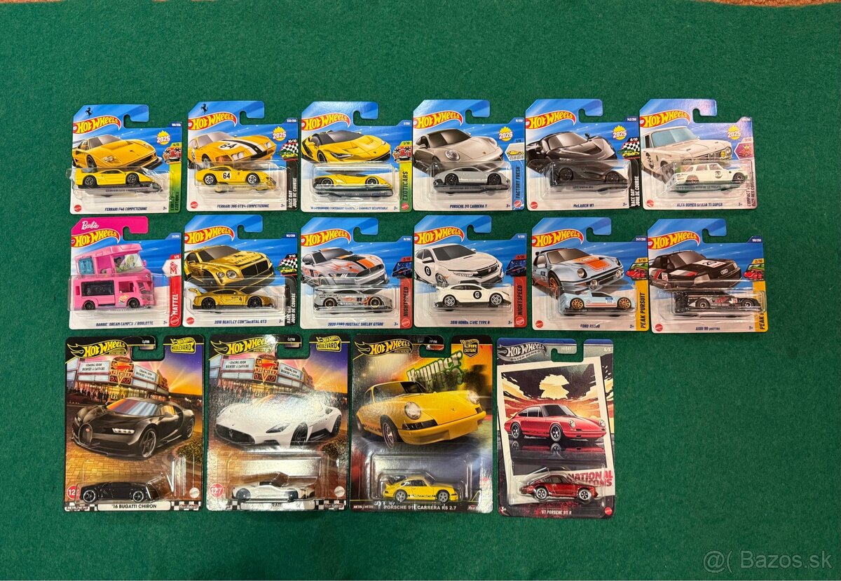 Hot Wheels - Ferrari , Porsche , EU , JDM