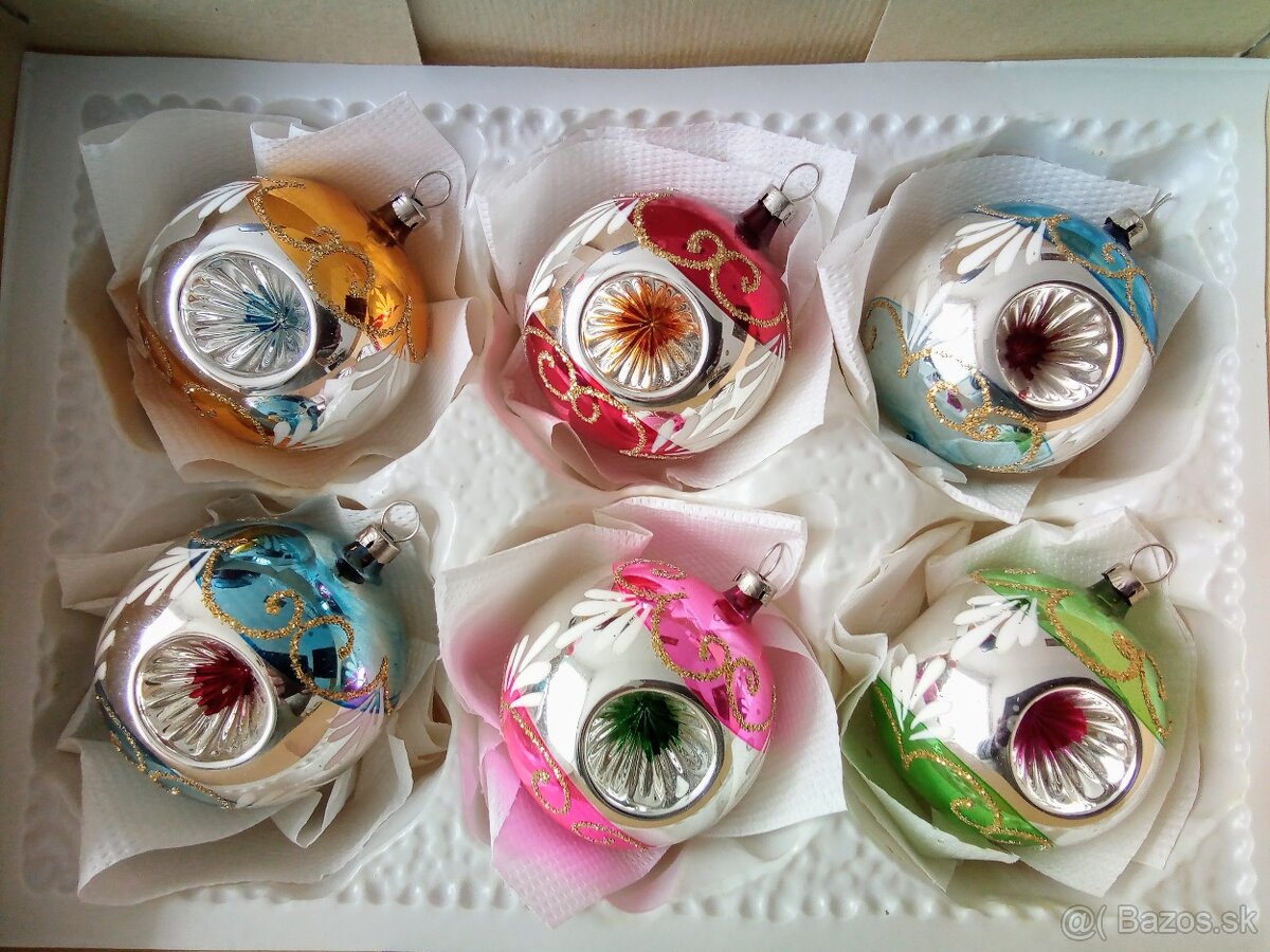 Vianočné ozdoby - staré, vánoční ozdoby