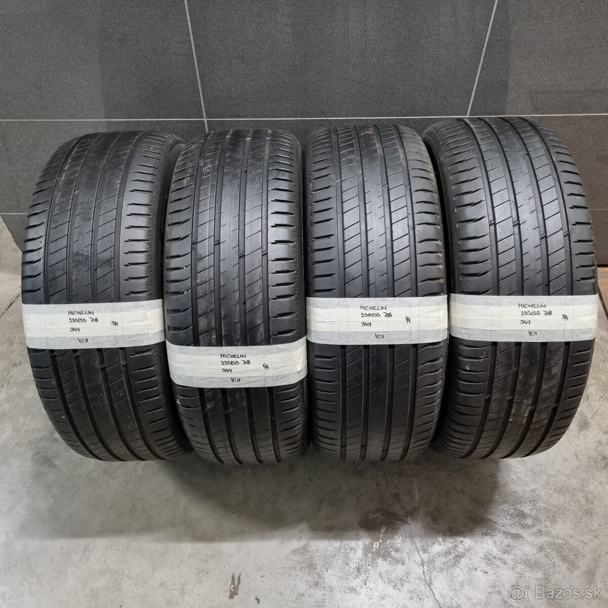 235/55 r18 michelin letné