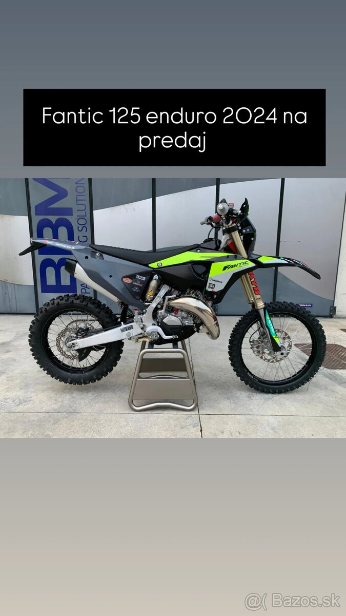 Fantic 125 enduro 2024