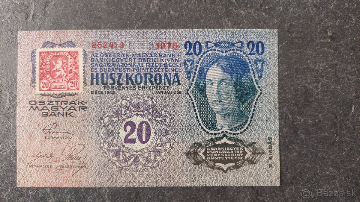 20 K 1913 + kolok
