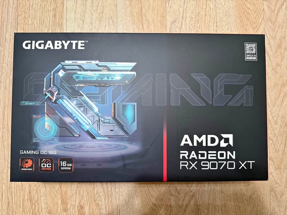 AMD Radeon RX 9070XT 16GB Gigabyte gaming OC