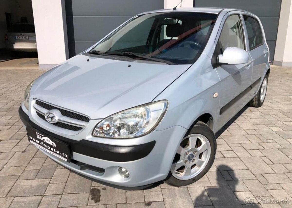 Hyundai Getz 1.1, 86.000 KM najeto benzín manuál 49 kw