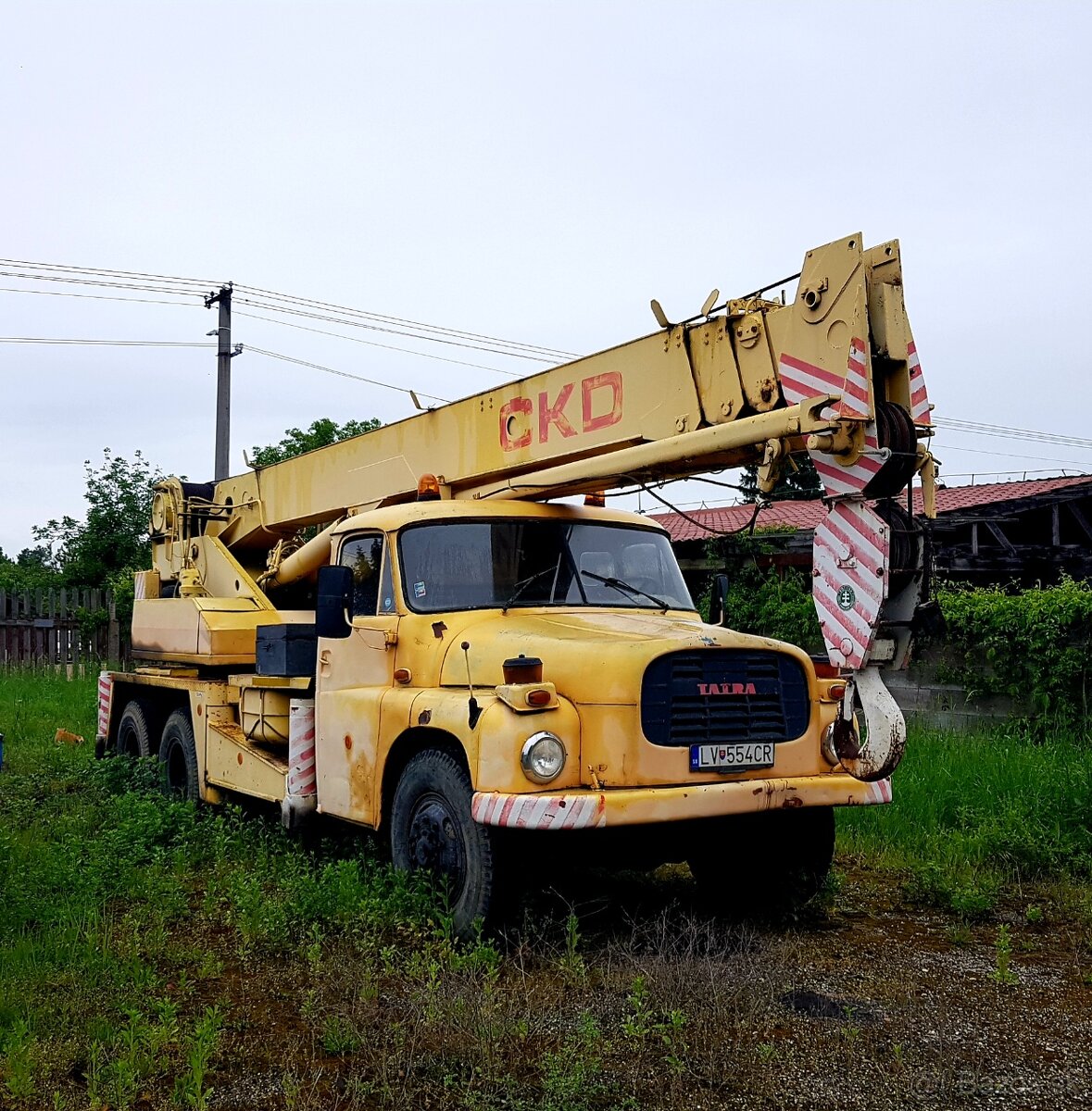 TATRA T2 148 P AD20 ČKD 6x6 autožeriav