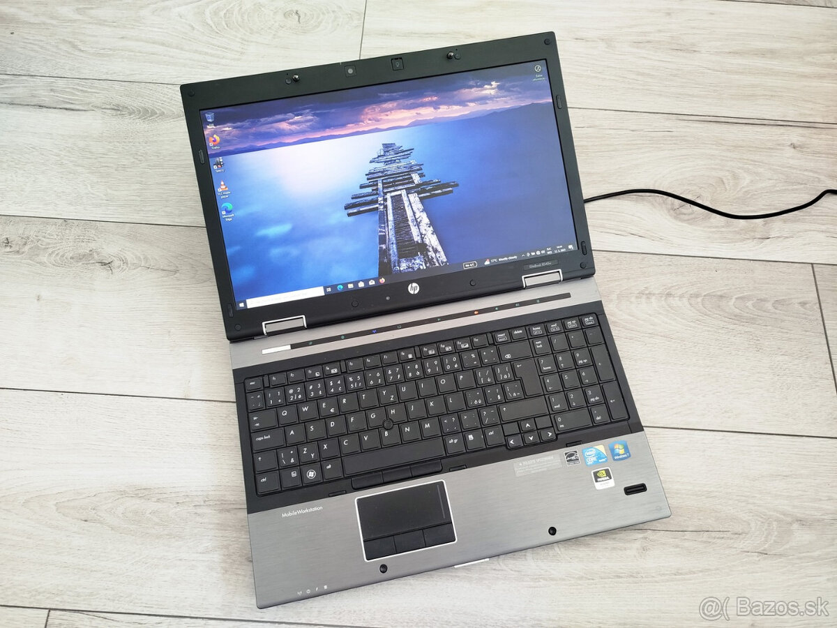 notebook HP EliteBook 8540w - Core i5, 8GB, nVidia, SSD, W10