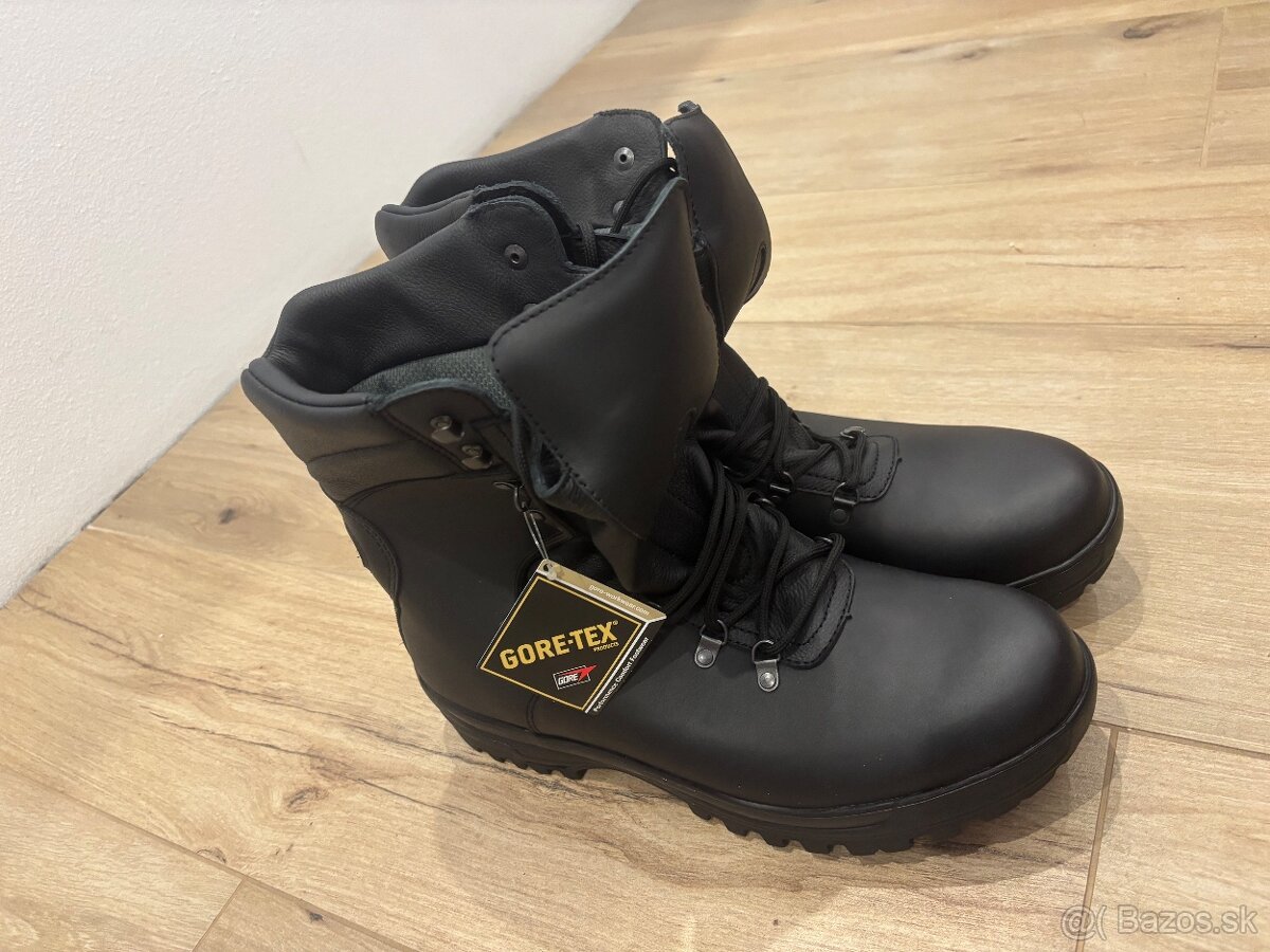 Predám čisto nové GORE-TEX BOSP celokožené vysoké