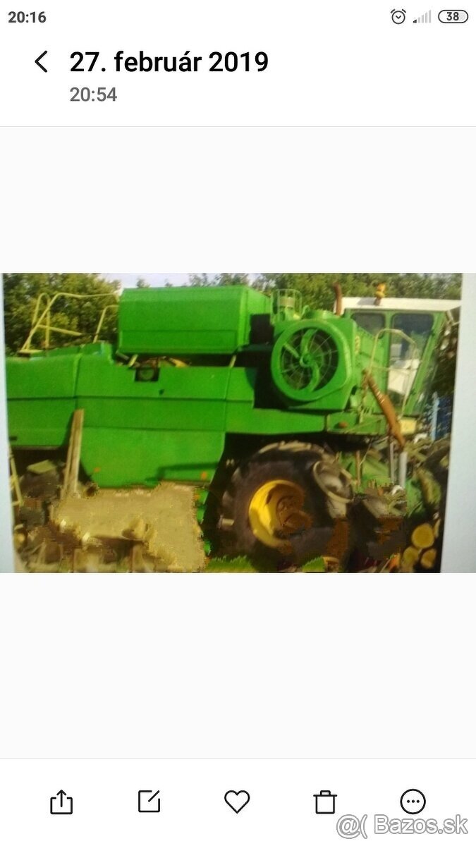 Predam kombajn DON 1500B