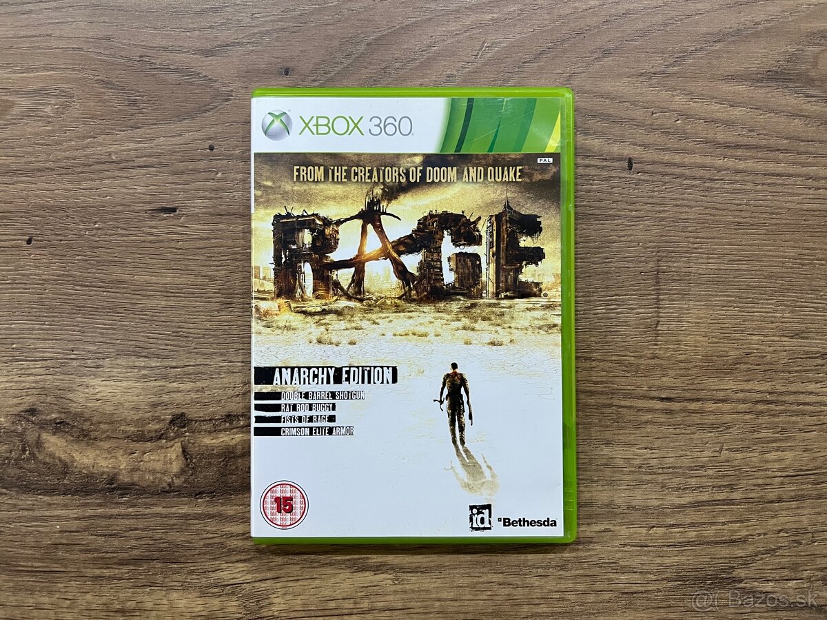 Hra Rage Anarchy Edition na Xbox 360