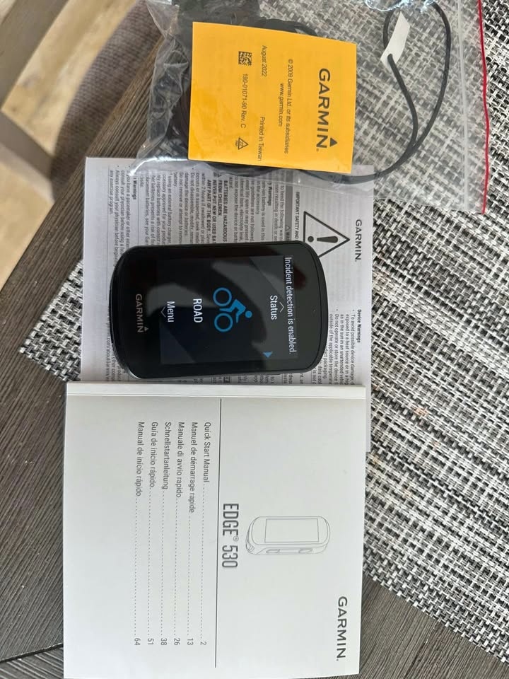 Garmin Edge 530 cyklopočítač