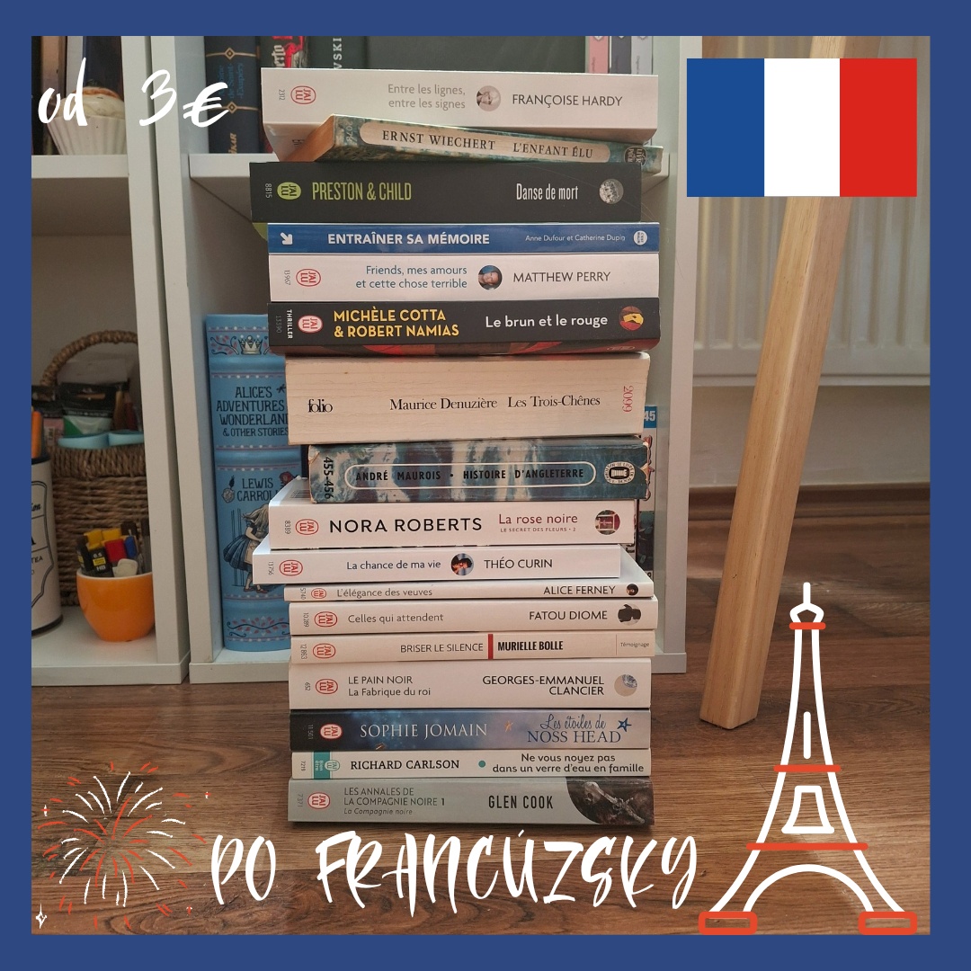 🇨🇵 KNIHY PO FRANCÚZSKY 🇨🇵
