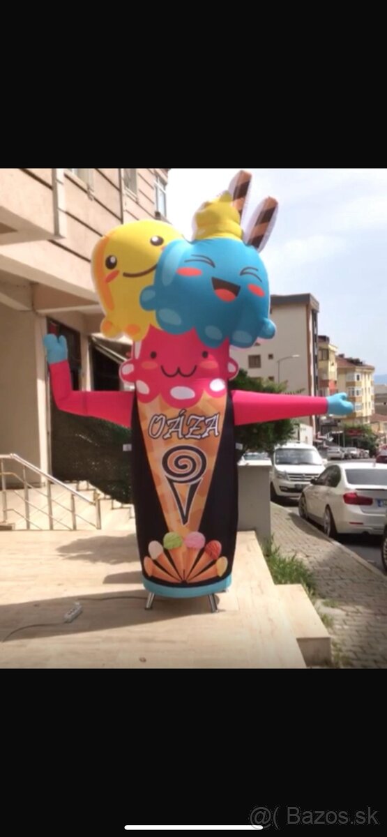 Balon reklama na zmrzlinu