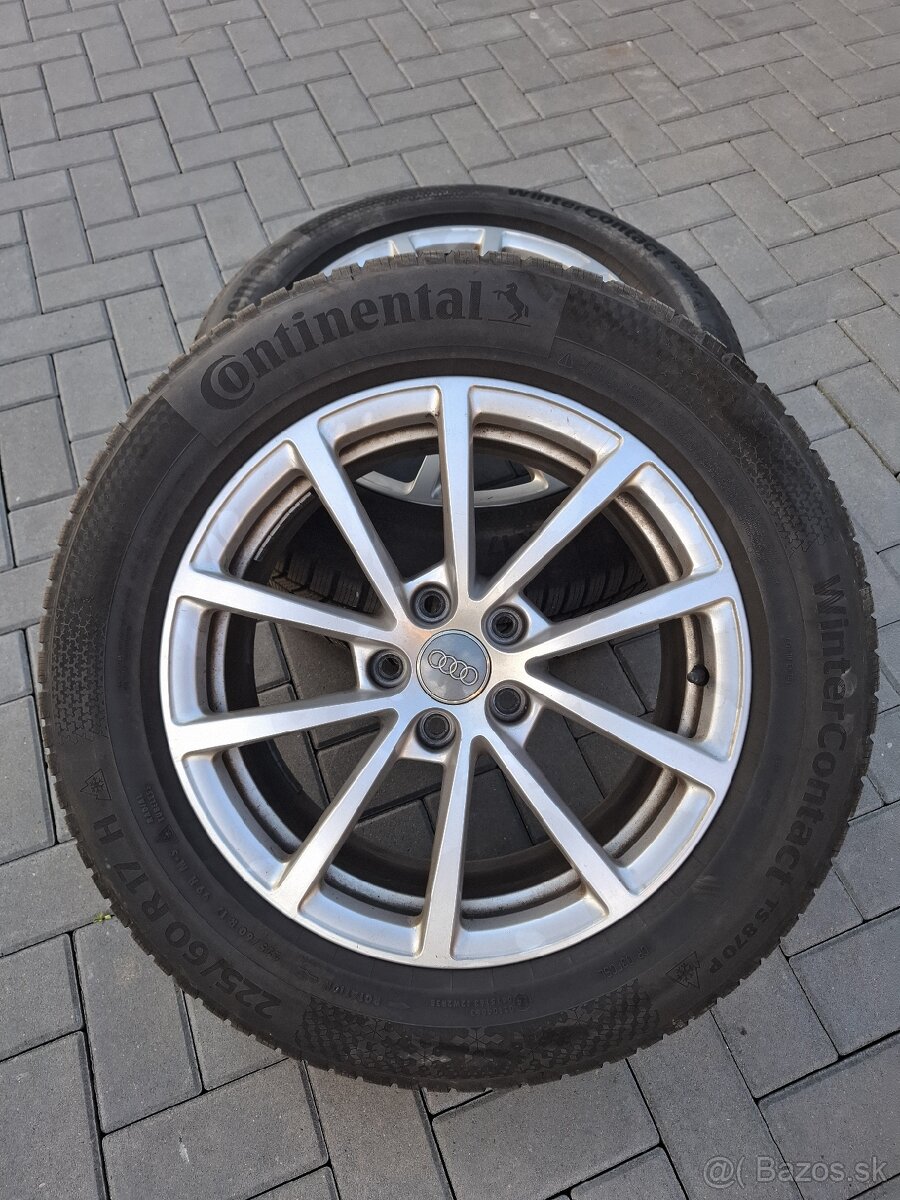 Disky 5x112 audi a4, a6, 225/60 R 17