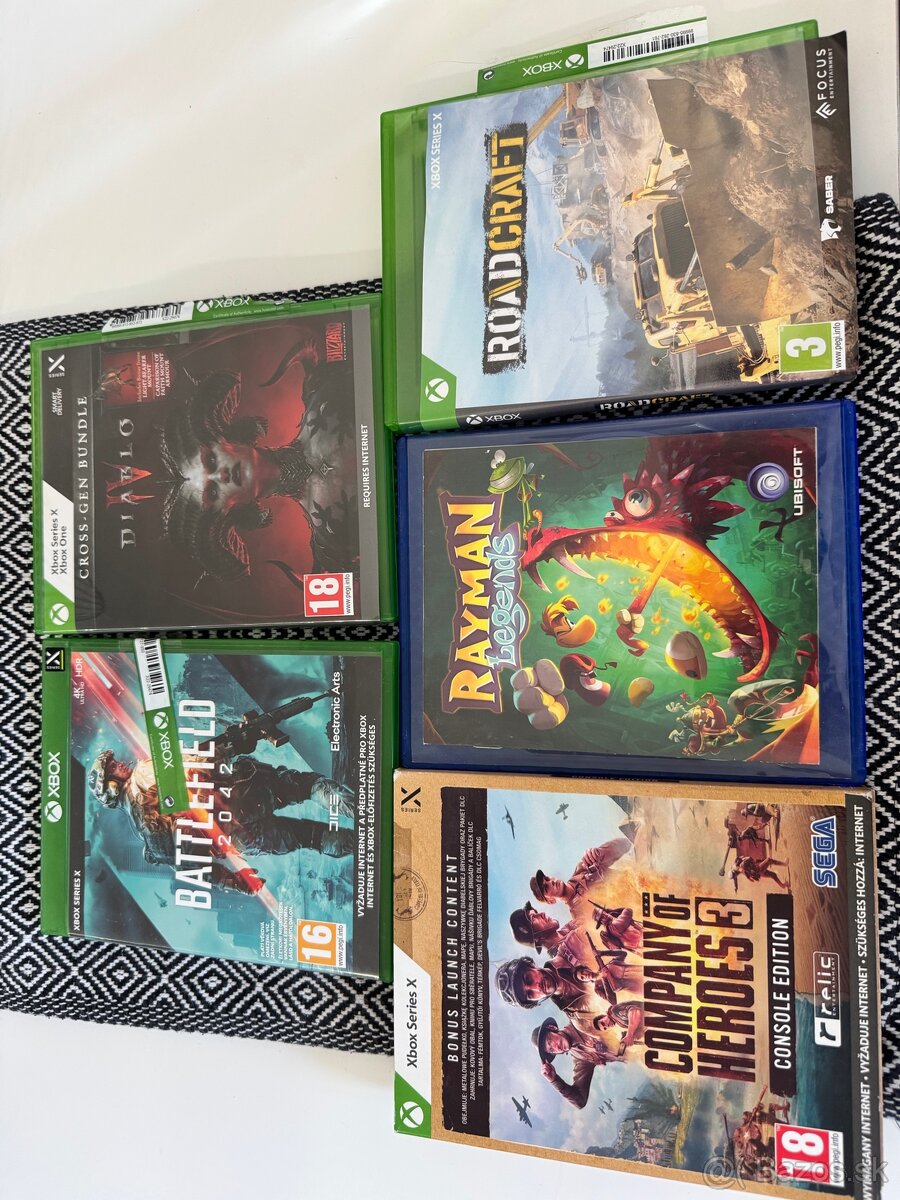 Coh3.battlefield 2042.diablo 4, roadcraft,rayman legends