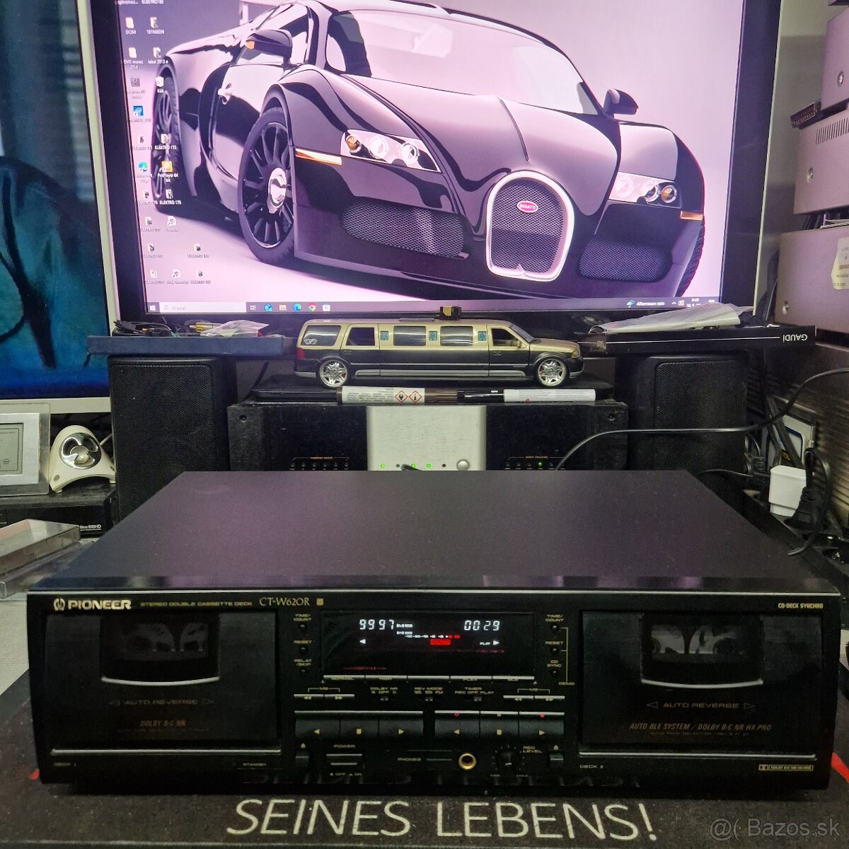 PIONEER CT-W620R...Double kazetový deck...