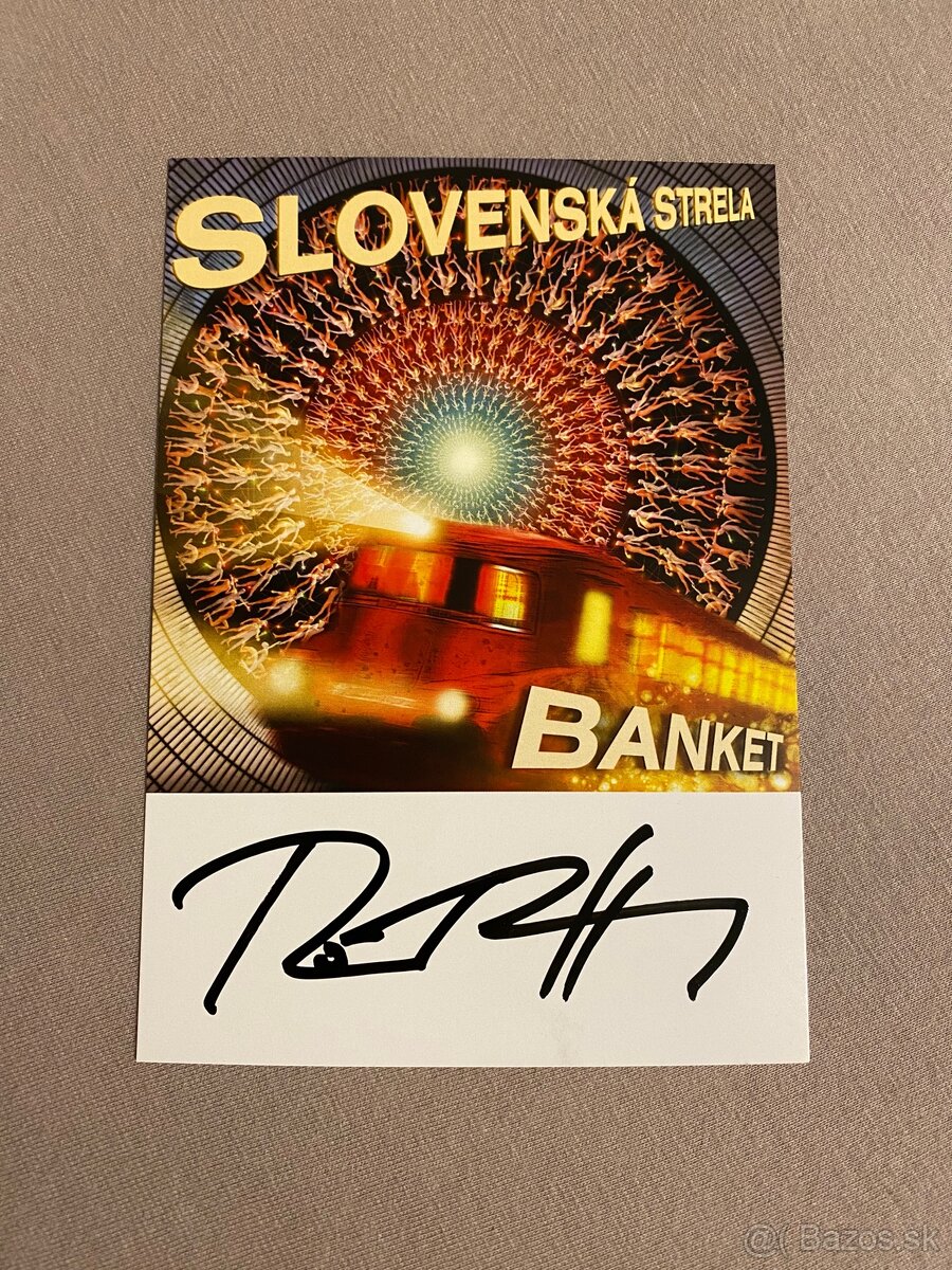 Podpiskarta Richard Müller (Banket - Slovenská strela)