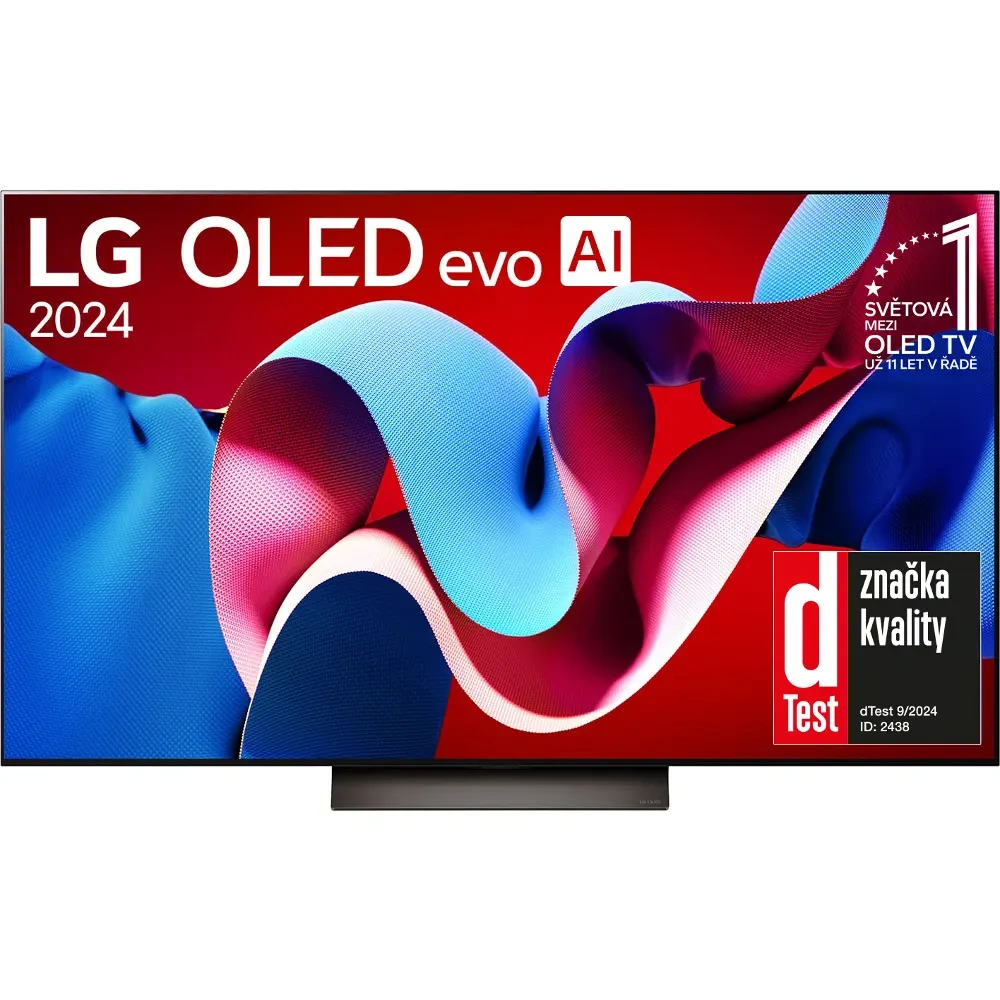 TV 55" LG OLED55C44 OLED evoTV, 139cm, Procesor 9 4K Gen7 A