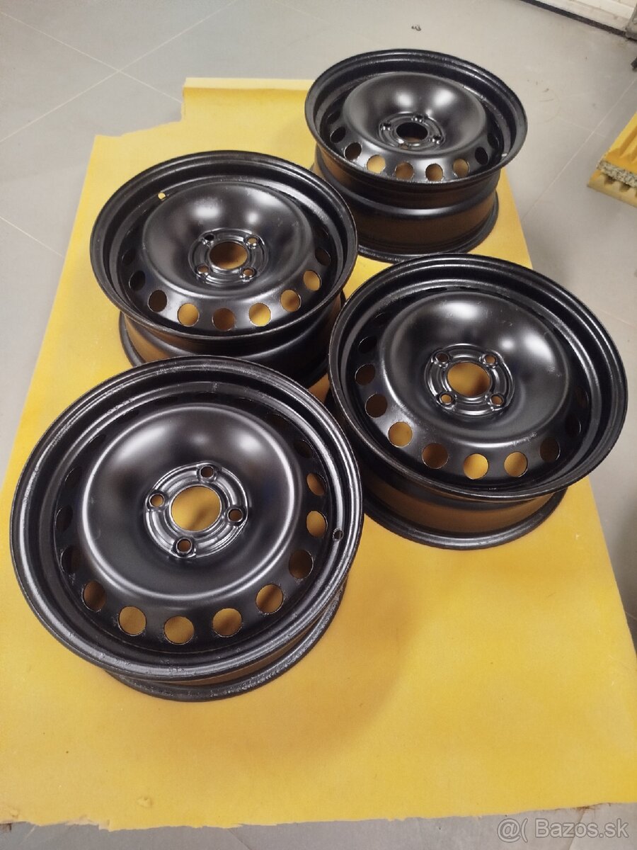 Plechové disky 6,5Jx15, 4x100 Renault