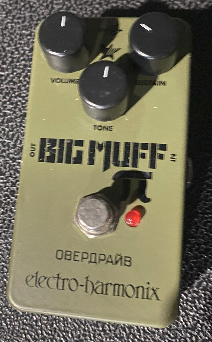 Pedál na el. gitaru Electro Harmonix Green Russian Big Muff