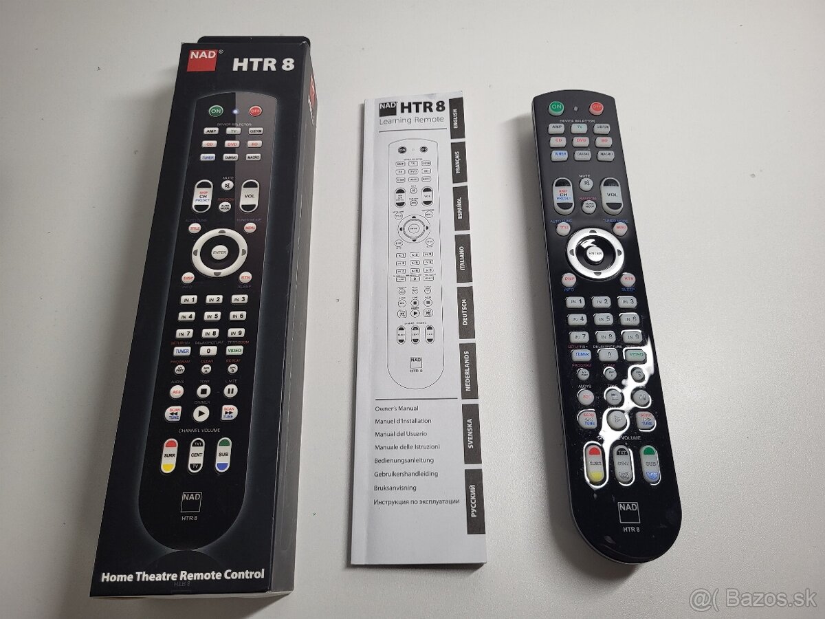 Diaľkové ovládanie NAD HTR8
