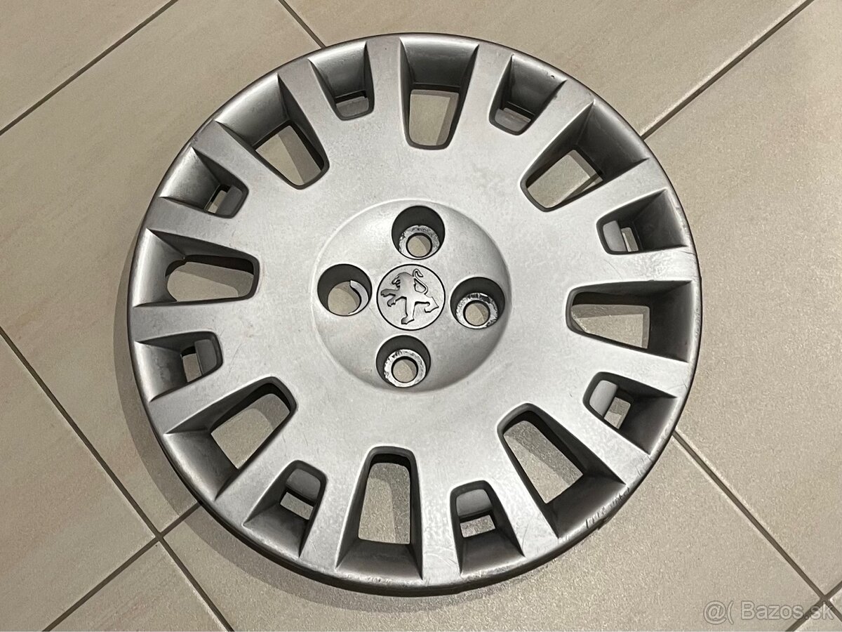 Puklice 15” Peugeot