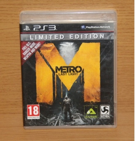 PS3 Metro Last Light