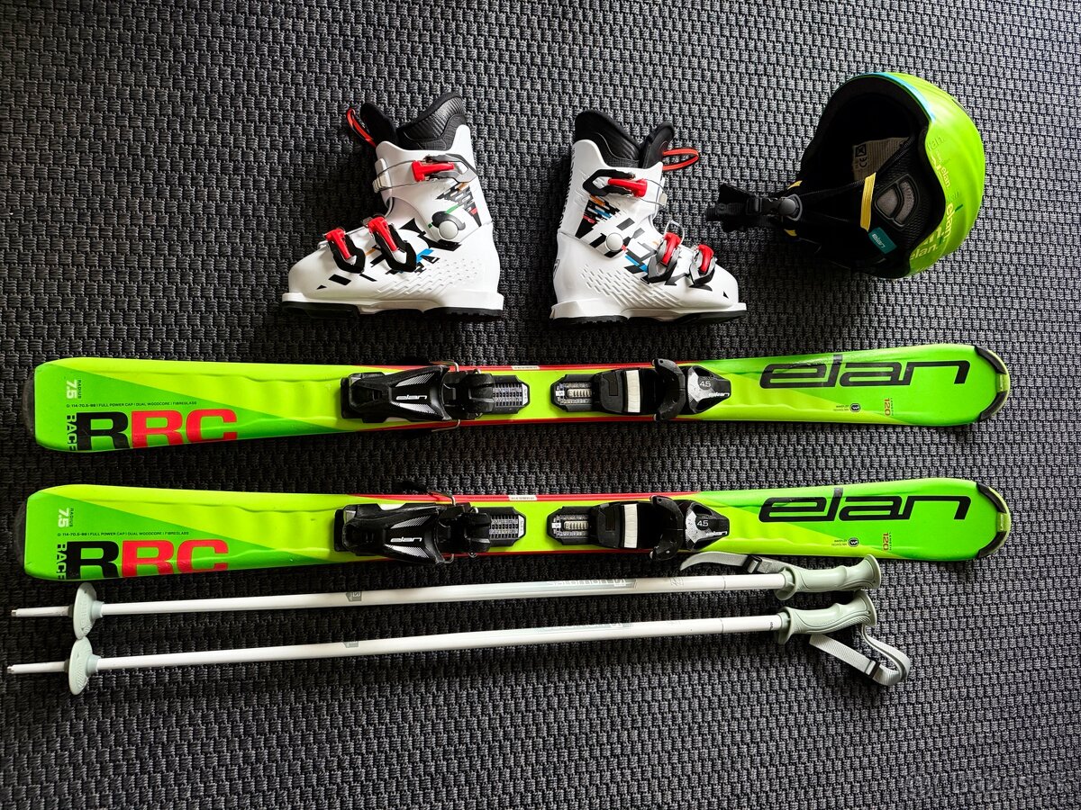 Detské/juniorské lyže Elan Rc 120cm